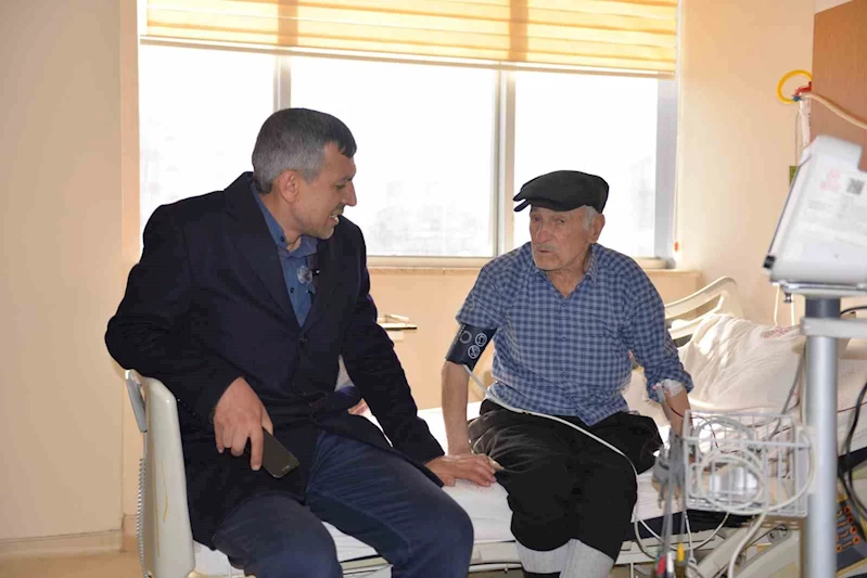 Toydaş, devlet hastanesini ziyaret etti