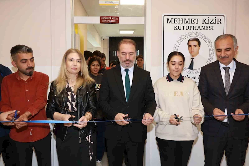 Öğretmen Mehmet Kizir’in adı kütüphanede yaşatılacak